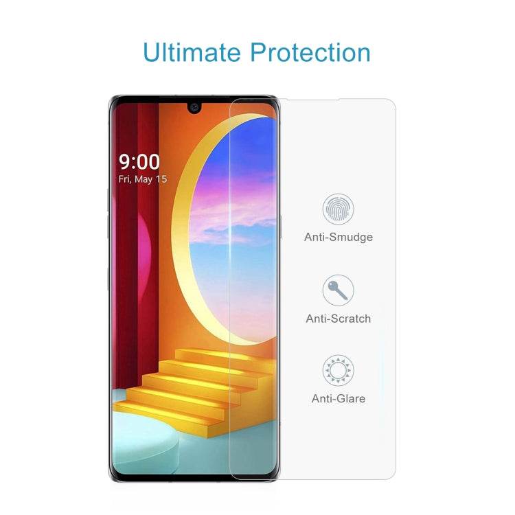10 PCS 0.26mm 9H 2.5D Tempered Glass Film For LG Velvet 5G