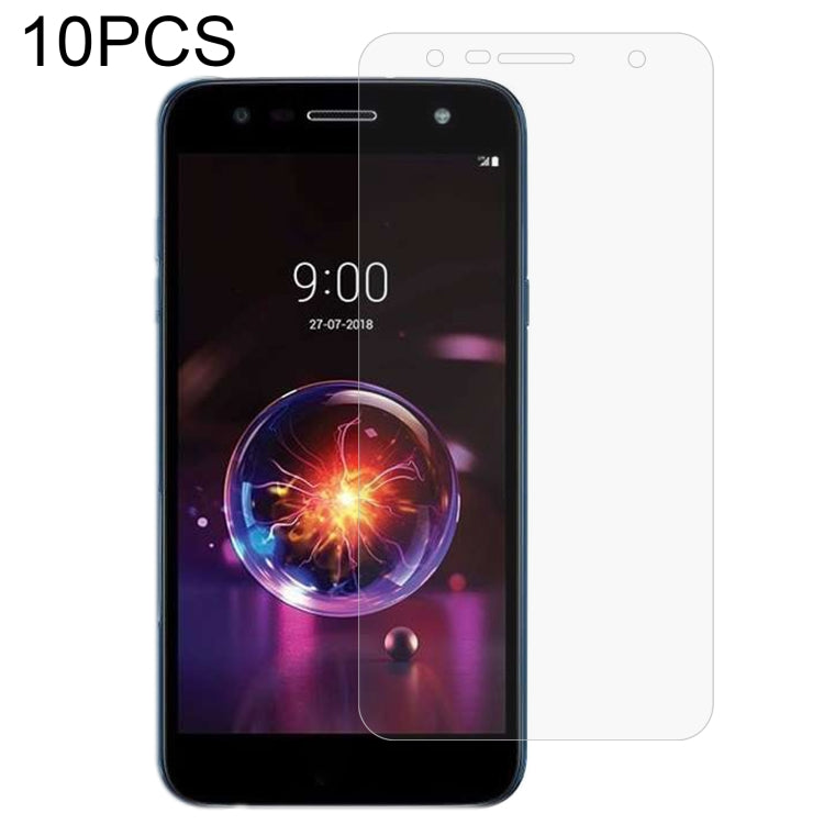 10 PCS 0.26mm 9H 2.5D Tempered Glass Film For LG X5 2018