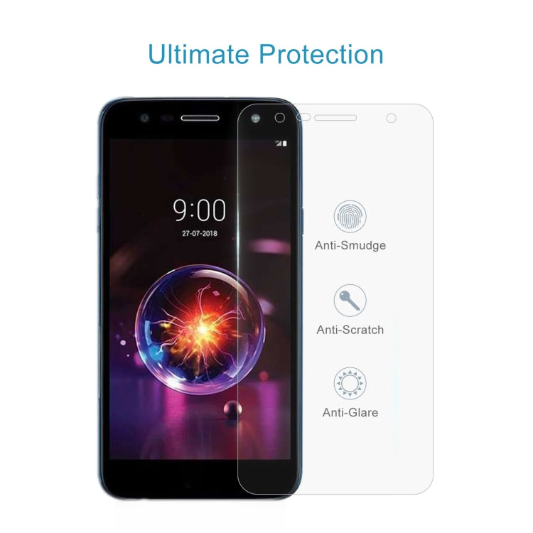 10 PCS 0.26mm 9H 2.5D Tempered Glass Film For LG X5 2018