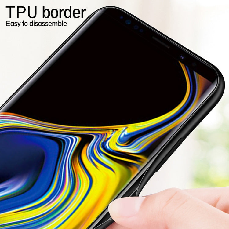 For Galaxy Note 9 Gradient Color Glass Case