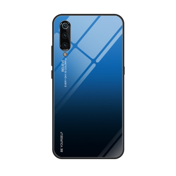 For Xiaomi Mi 9 Gradient Color Glass Case