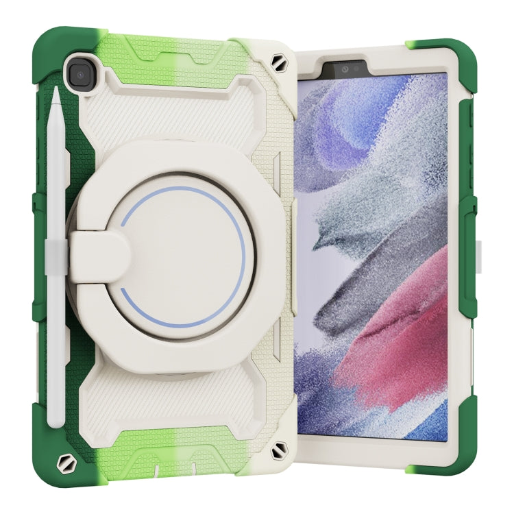 For Samsung Galaxy Tab A7 Lite Armor Contrast Color Silicone + PC Tablet Case