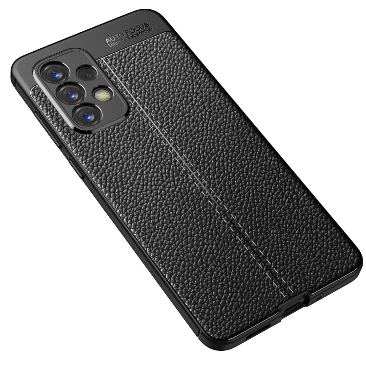 For Samsung Galaxy A33 5G Litchi Texture TPU Shockproof Case