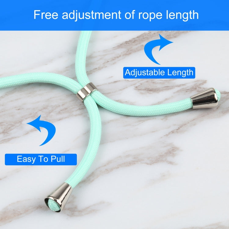 For iPhone 13 Pro Max Acrylic Hollow Out Phone Case with Lanyard