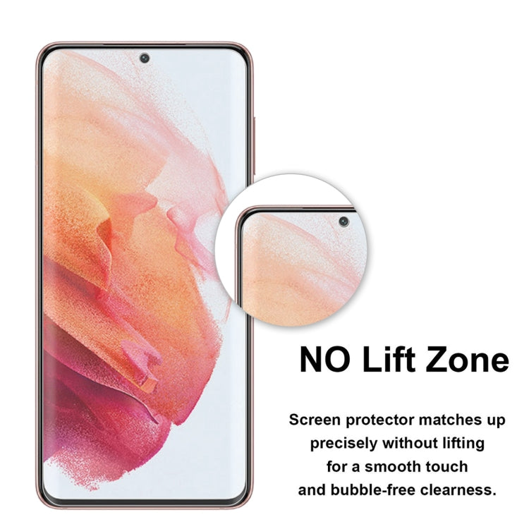 For Samsung Galaxy S22 5G 2pcs 3D Curved Silk-screen PET Full Coverage Protective Film(Transparent)