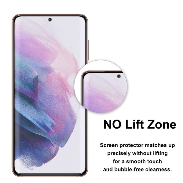 For Samsung Galaxy S22+ 5G 50pcs 3D Curved Silk-screen PET Full Coverage Protective Film(Transparent)