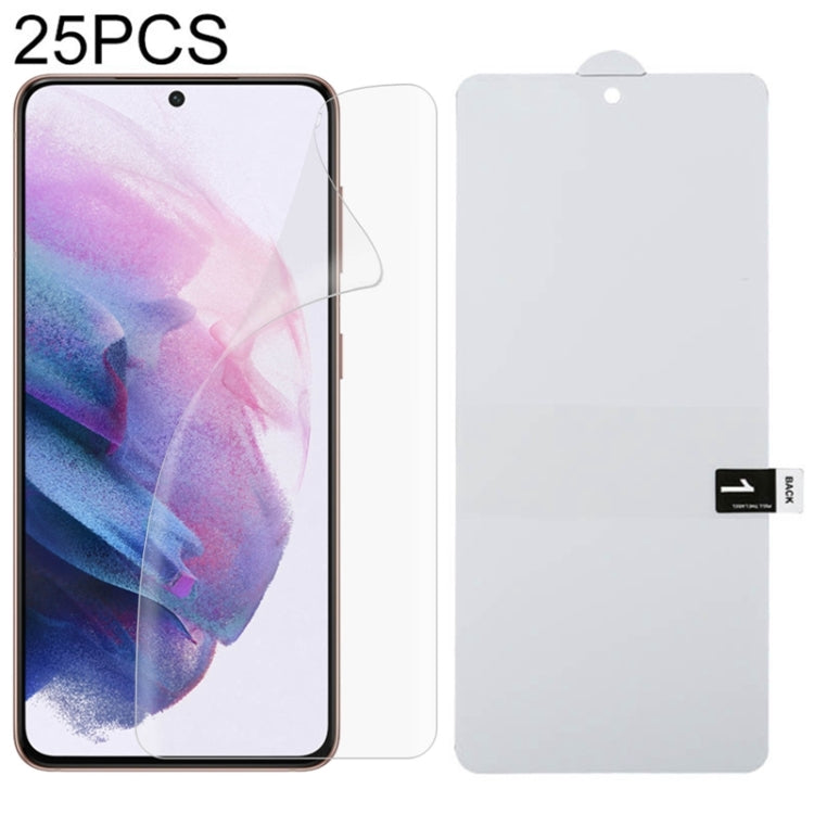 For Samsung Galaxy S22+ 5G 25pcs Full Screen Protector Explosion-proof Hydrogel Film