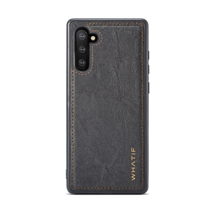 For Galaxy Note 10 WHATIF Kraft Paper TPU + PC Full Coverage Protective Case
