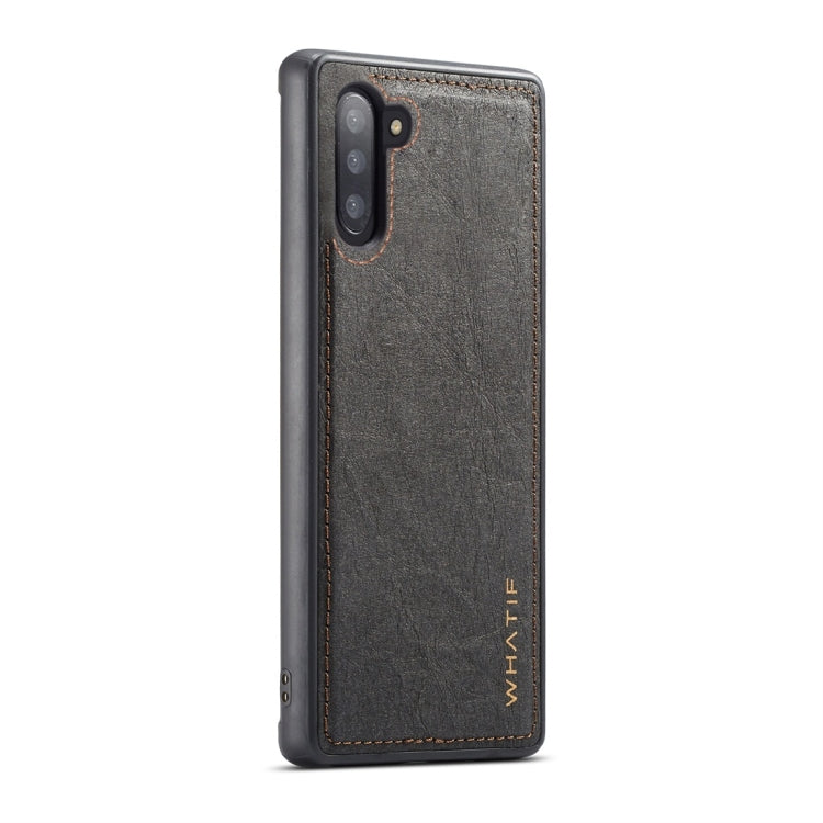 For Galaxy Note 10 WHATIF Kraft Paper TPU + PC Full Coverage Protective Case