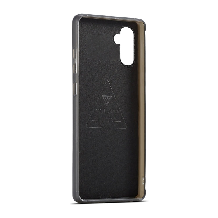 For Galaxy Note 10 WHATIF Kraft Paper TPU + PC Full Coverage Protective Case