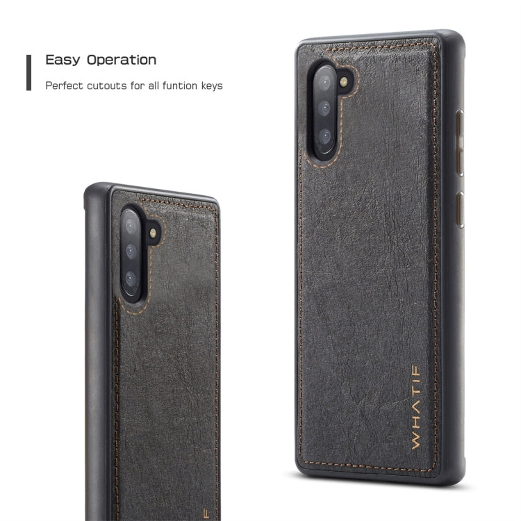 For Galaxy Note 10 WHATIF Kraft Paper TPU + PC Full Coverage Protective Case