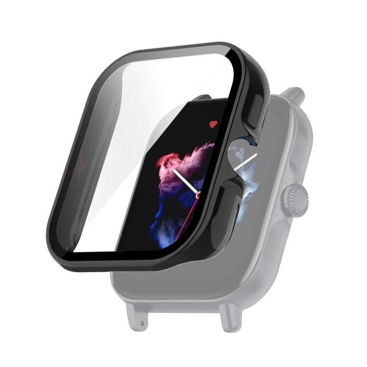 For Amazfit GTS 3 PC + Tempered Glass Watch Protective Case