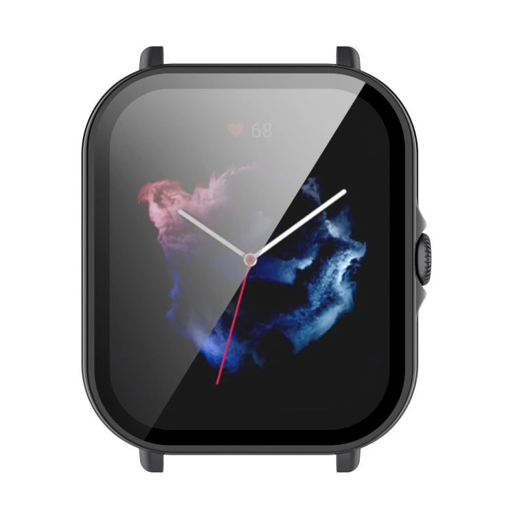 For Amazfit GTS 3 PC + Tempered Glass Watch Protective Case