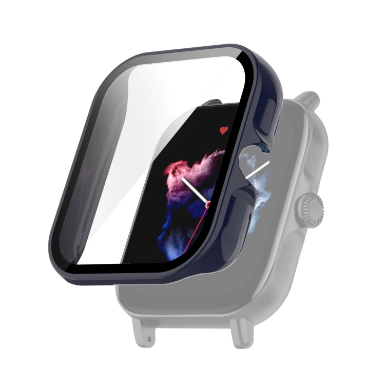 For Amazfit GTS 3 PC + Tempered Glass Watch Protective Case