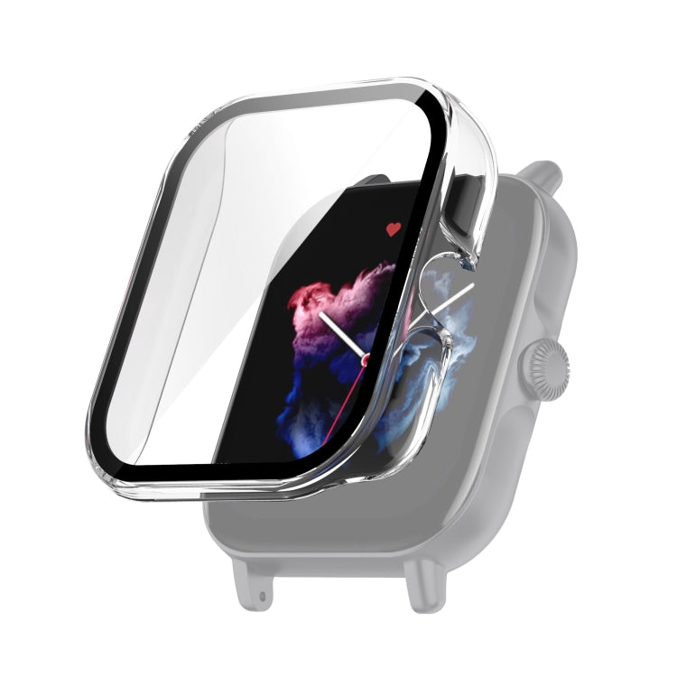 For Amazfit GTS 3 PC + Tempered Glass Watch Protective Case