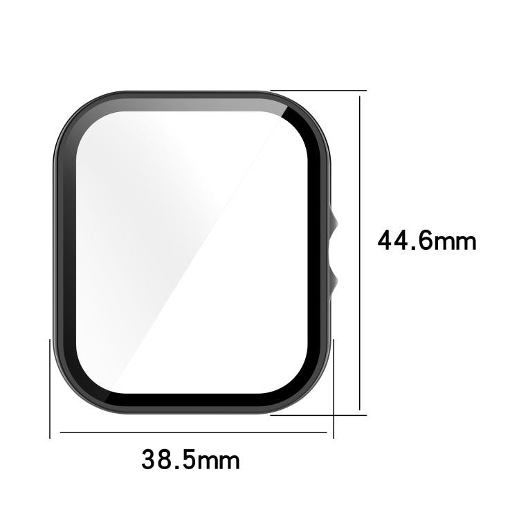 For Amazfit GTS 3 PC + Tempered Glass Watch Protective Case