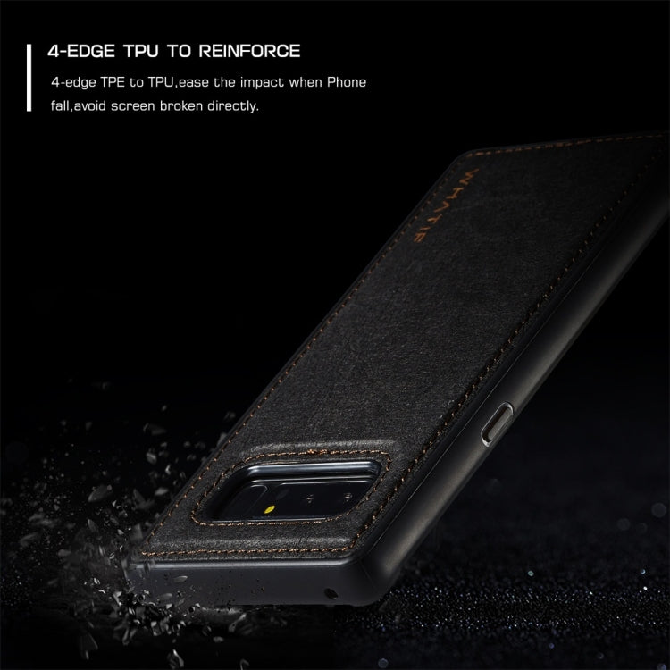 For Galaxy Note 8 WHATIF Kraft Paper TPU + PC Full Coverage Protective Case