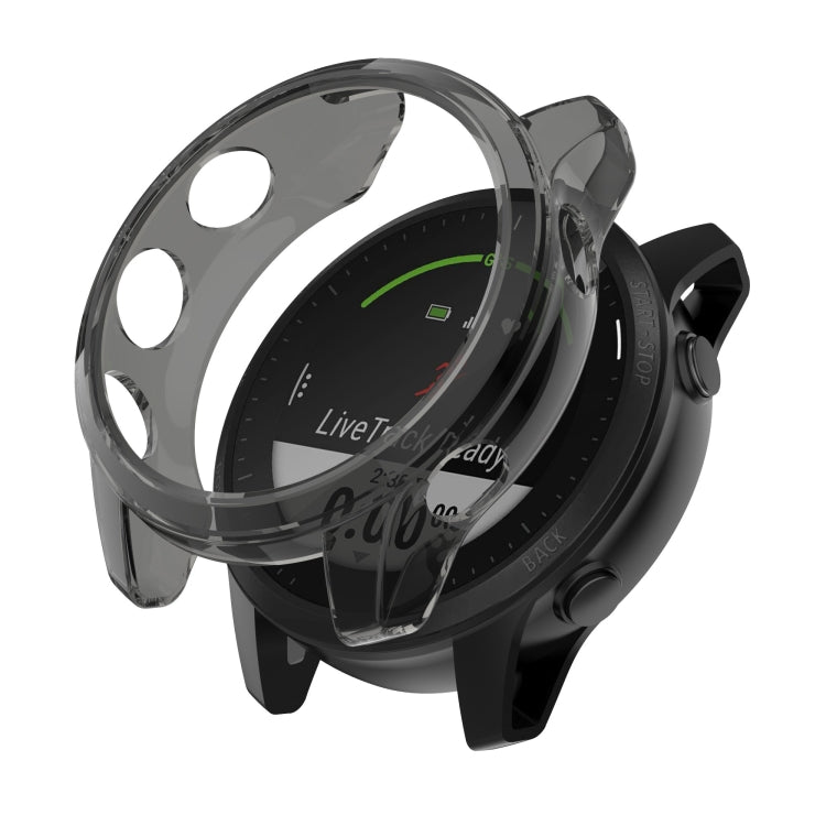 For Garmin Forerunner 945 LTE Half Coverage Hollowed TPU Protective Case