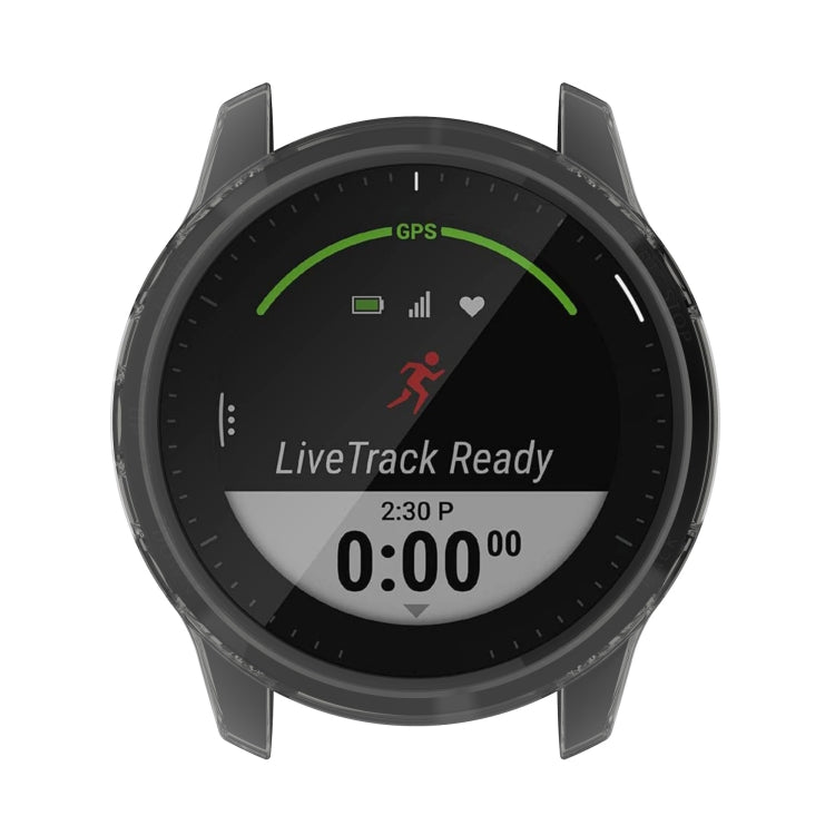 For Garmin Forerunner 945 LTE Half Coverage Hollowed TPU Protective Case
