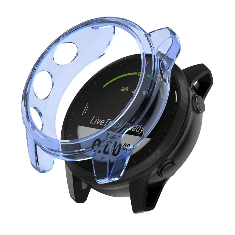 For Garmin Forerunner 945 LTE Half Coverage Hollowed TPU Protective Case