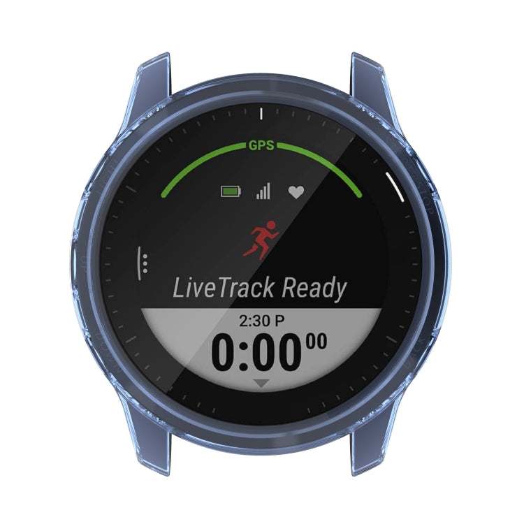 For Garmin Forerunner 945 LTE Half Coverage Hollowed TPU Protective Case