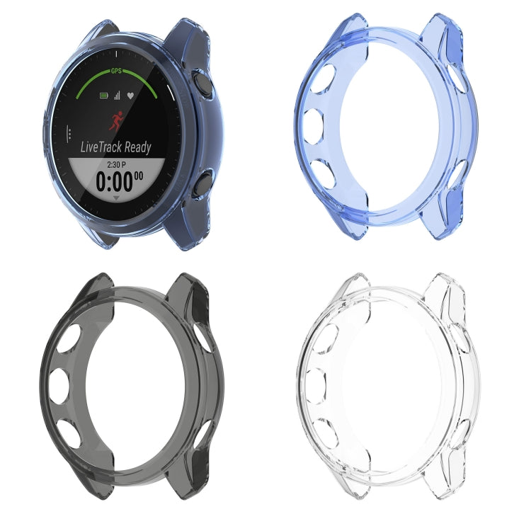 For Garmin Forerunner 945 LTE Half Coverage Hollowed TPU Protective Case