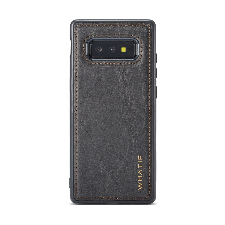 For Galaxy S10e WHATIF Kraft Paper TPU + PC Full Coverage Protective Case