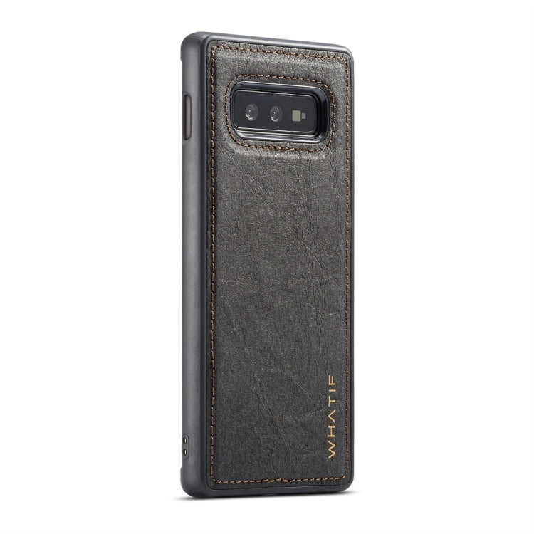 For Galaxy S10e WHATIF Kraft Paper TPU + PC Full Coverage Protective Case