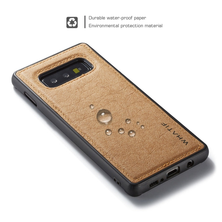 For Galaxy S10e WHATIF Kraft Paper TPU + PC Full Coverage Protective Case