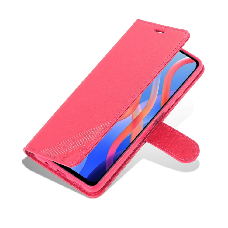 For Xiaomi Redmi Note 11 / Poco M4 Pro 5G AZNS Sheepskin Texture Horizontal Flip Leather Phone Case with Holder & Card Slots & Wallet