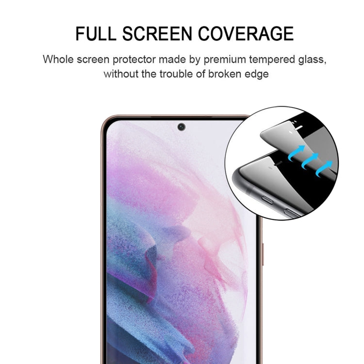 For Samsung Galaxy S22+ 5G Full Glue 3D Curved Edge Screen Tempered Glass Film(Black)