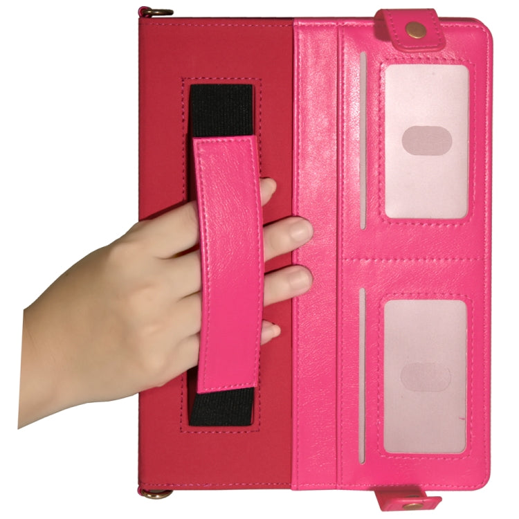 For iPad 10.5 inch Envelope Horizontal Flip PU Leather Case with Card Slots & Pen Slots & Holder & Wallet & Photo Frame & Shoulder Strap