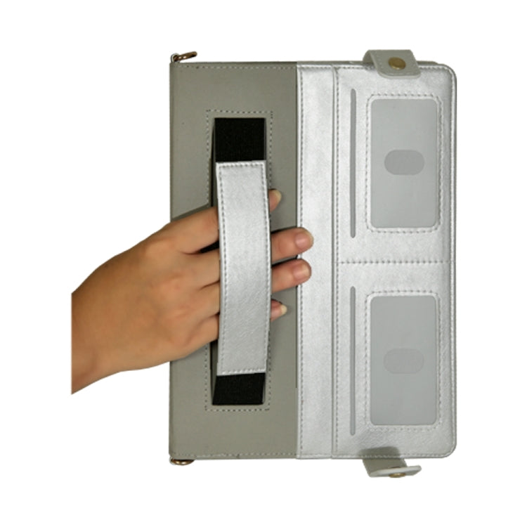 For iPad 10.5 inch Envelope Horizontal Flip PU Leather Case with Card Slots & Pen Slots & Holder & Wallet & Photo Frame & Shoulder Strap