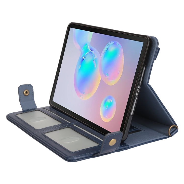 For Galaxy Tab S6 10.5 / T860 / 865 Envelope Horizontal Flip PU Leather Case with Card Slots & Pen Slots & Holder & Wallet & Photo Frame & Shoulder Strap