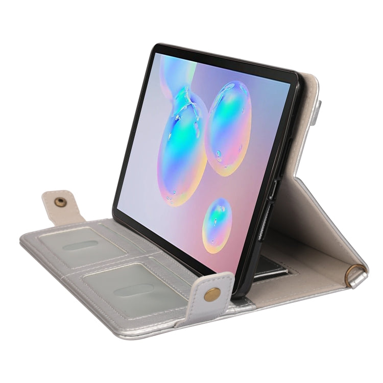 For Galaxy Tab S6 10.5 / T860 / 865 Envelope Horizontal Flip PU Leather Case with Card Slots & Pen Slots & Holder & Wallet & Photo Frame & Shoulder Strap