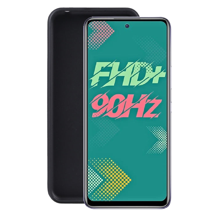 TPU Phone Case For Infinix Hot 11S(Black)