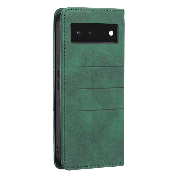 For Google Pixel 6 Magnetic Splicing Leather Phone Case