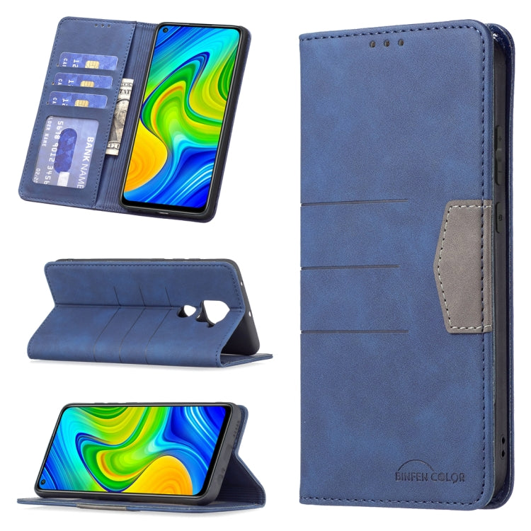 For Xiaomi Redmi Note 9 / 10X 4G Magnetic Splicing Leather Phone Case