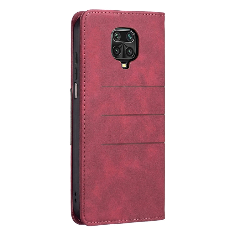For Xiaomi Redmi Note 9 Pro / 9 Pro Max / 9s Magnetic Splicing Leather Phone Case