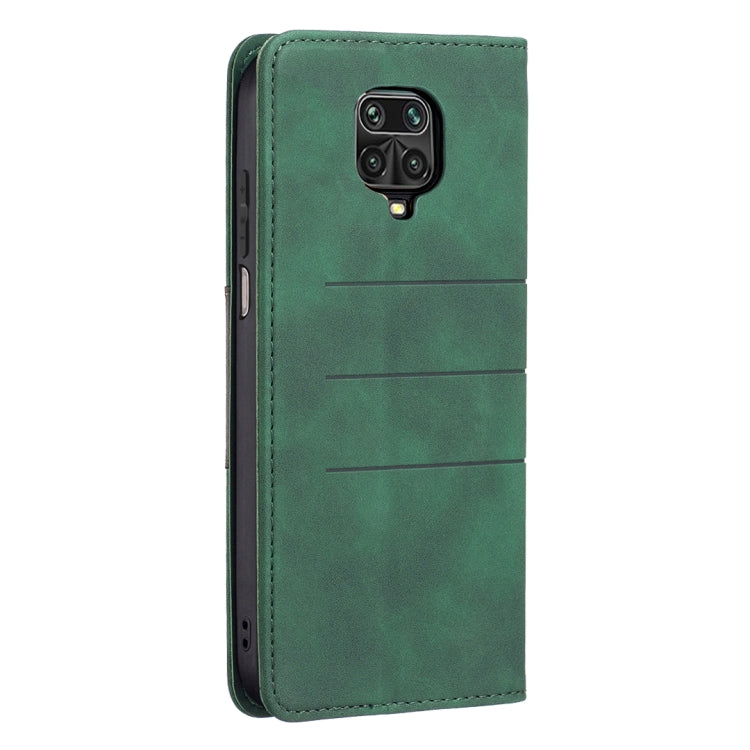 For Xiaomi Redmi Note 9 Pro / 9 Pro Max / 9s Magnetic Splicing Leather Phone Case