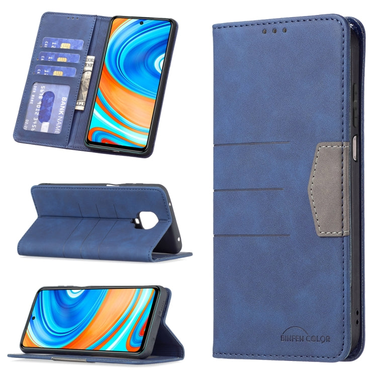 For Xiaomi Redmi Note 9 Pro / 9 Pro Max / 9s Magnetic Splicing Leather Phone Case