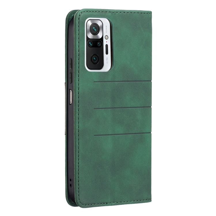 For Xiaomi Redmi Note 10 Pro / 10 Pro Max Magnetic Splicing Leather Phone Case