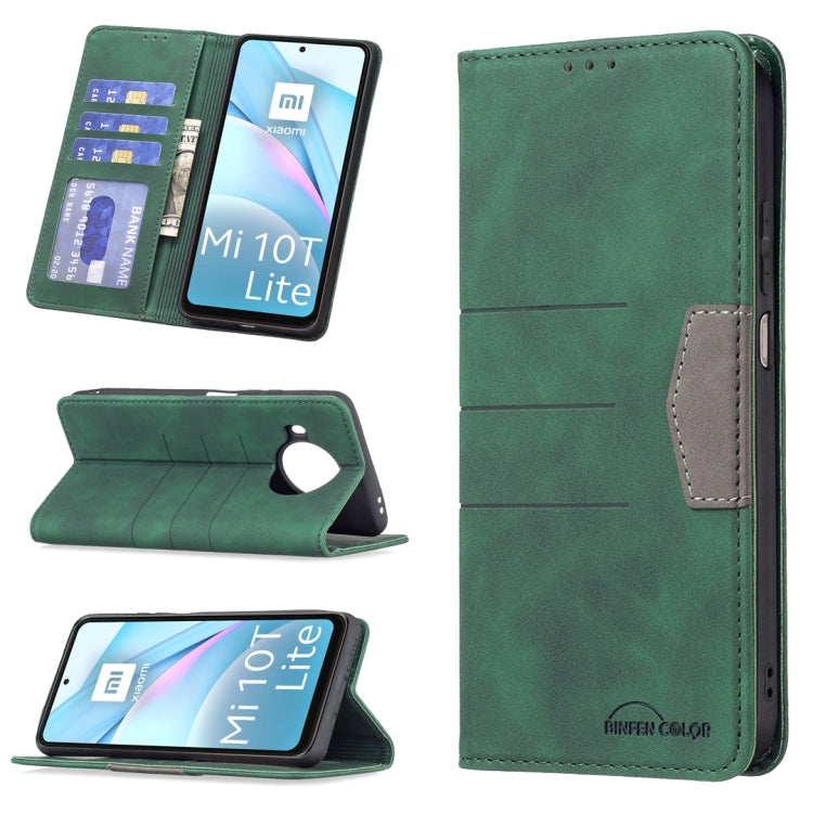 For Xiaomi Mi 10T Lite 5G Magnetic Splicing Leather Phone Case