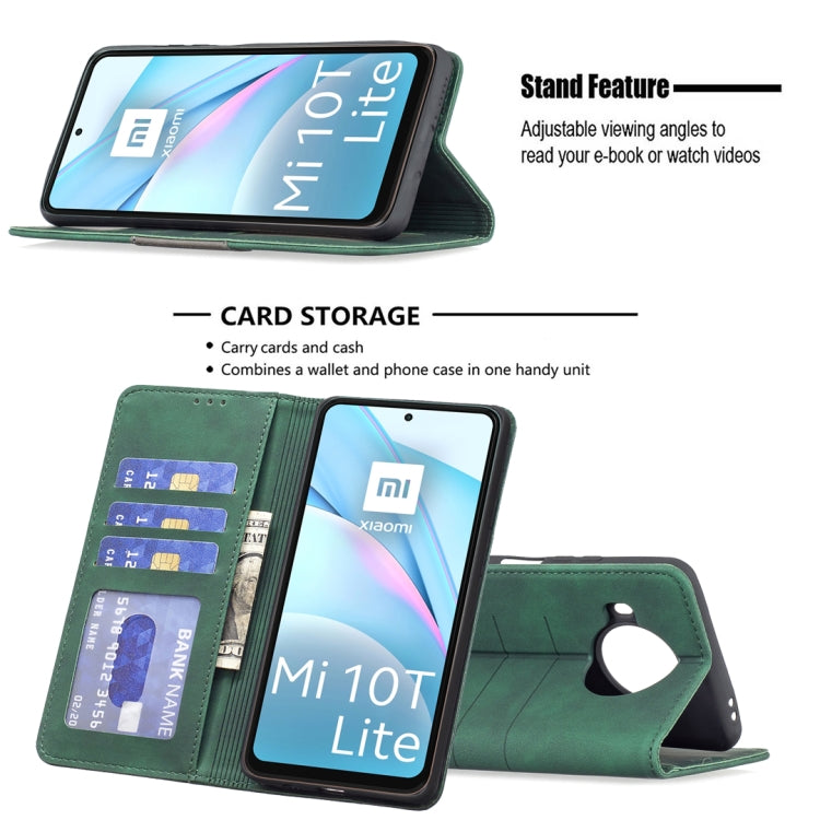 For Xiaomi Mi 10T Lite 5G Magnetic Splicing Leather Phone Case