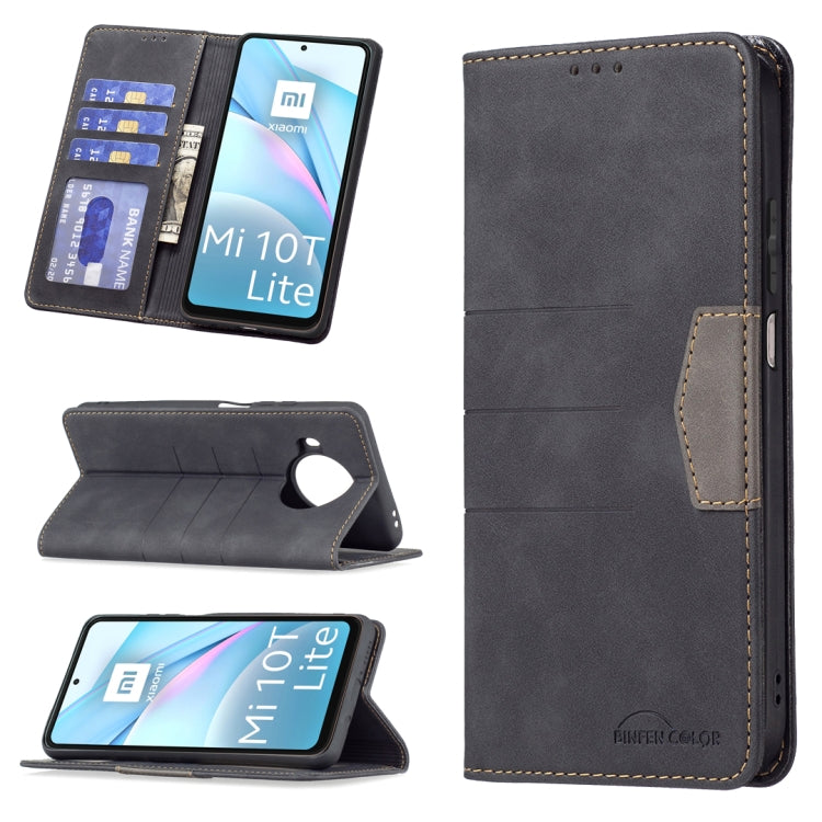 For Xiaomi Mi 10T Lite 5G Magnetic Splicing Leather Phone Case