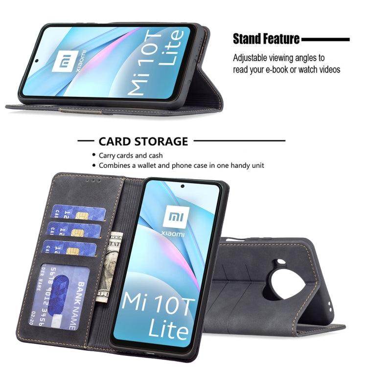 For Xiaomi Mi 10T Lite 5G Magnetic Splicing Leather Phone Case