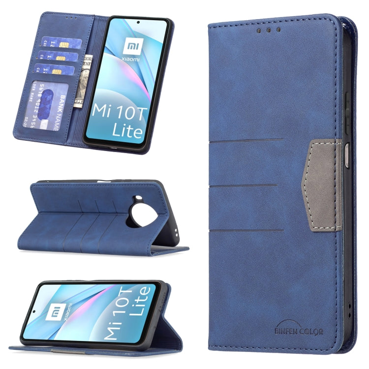 For Xiaomi Mi 10T Lite 5G Magnetic Splicing Leather Phone Case
