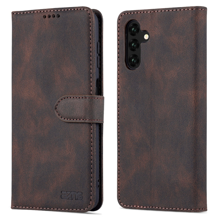 For Samsung Galaxy A13 5G AZNS Dream II Skin Feel PU+TPU Horizontal Flip Leather Phone Case with Holder & Card Slots & Wallet