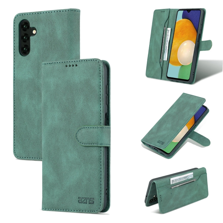 For Samsung Galaxy A13 5G AZNS Dream II Skin Feel PU+TPU Horizontal Flip Leather Phone Case with Holder & Card Slots & Wallet