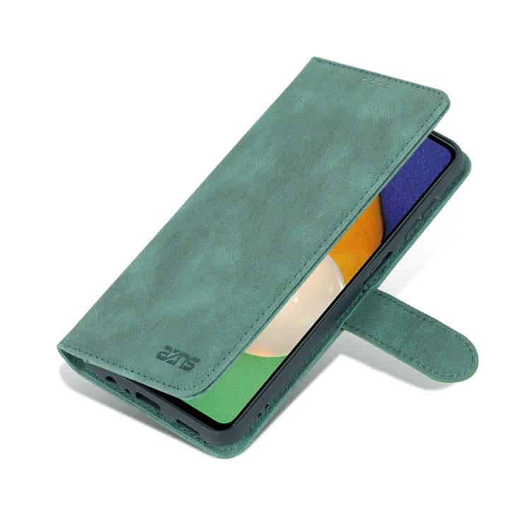 For Samsung Galaxy A13 5G AZNS Dream II Skin Feel PU+TPU Horizontal Flip Leather Phone Case with Holder & Card Slots & Wallet